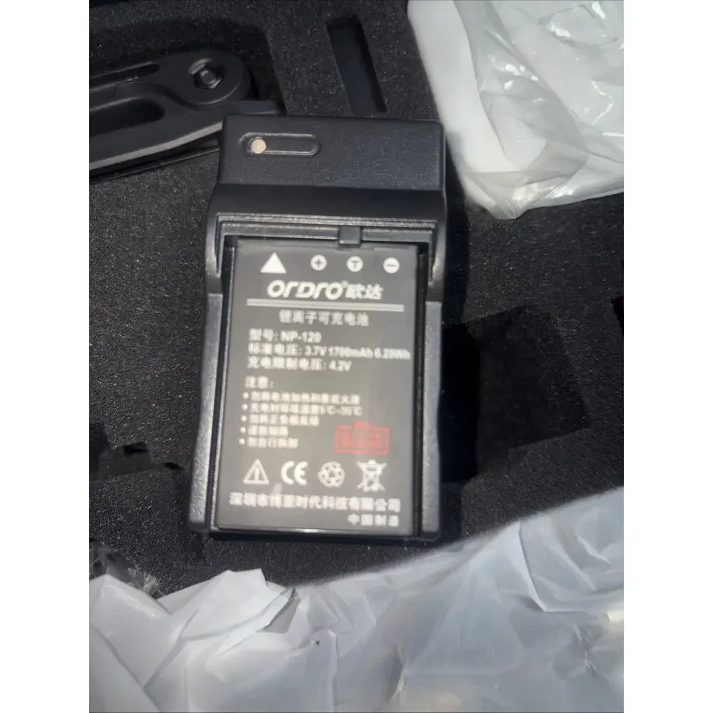Ordro 4K Camcorder In Case With Accessories